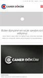 Mobile Screenshot of canerdokum.com